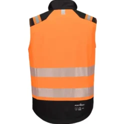 Gilet da Lavoro Portwest Alta Visibilità FR719 Softshell Impermeabile Ignifugo