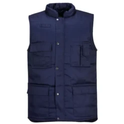Gilet da Lavoro Portwest Shetland Multitasche Imbottito S414