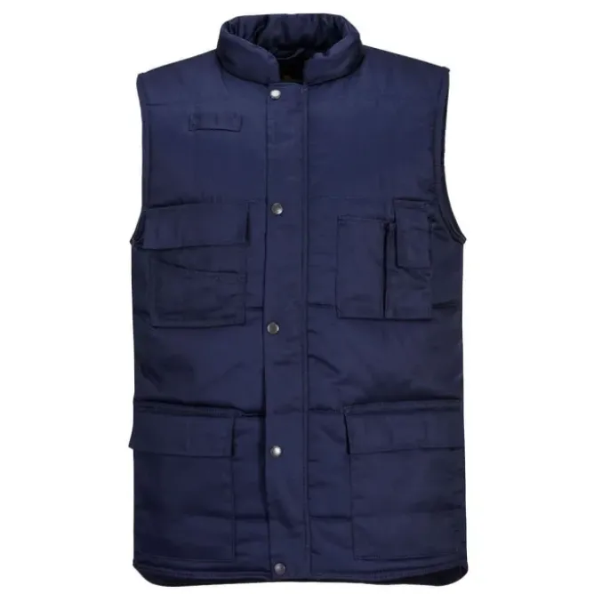 Gilet da Lavoro Portwest Shetland Multitasche Imbottito S414