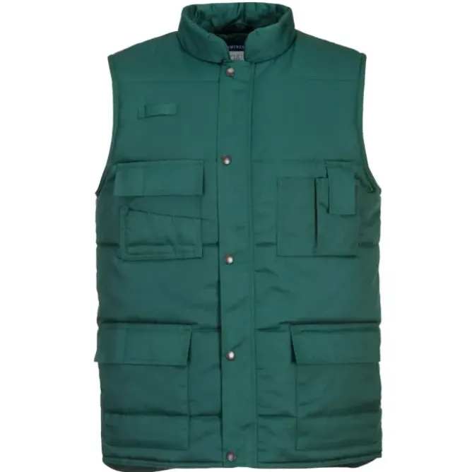 Gilet da Lavoro Portwest Shetland Multitasche Imbottito S414