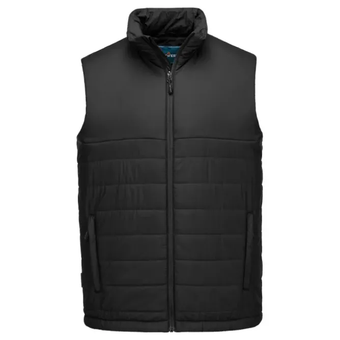 Gilet da lavoro Portwest S606 Professionale Isolato Baffle Impermeabile Multitasche