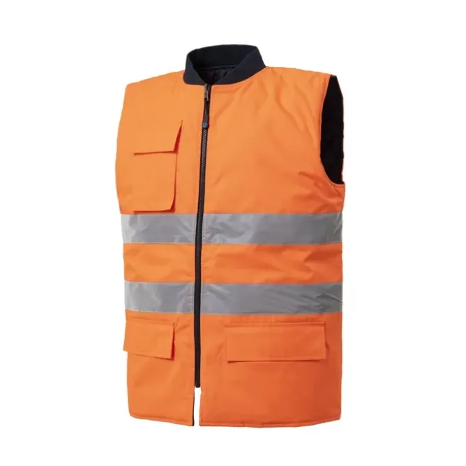 Gilet da Lavoro Rossini Jim Hi-Vis reversibile HH233 Alta Visibilità