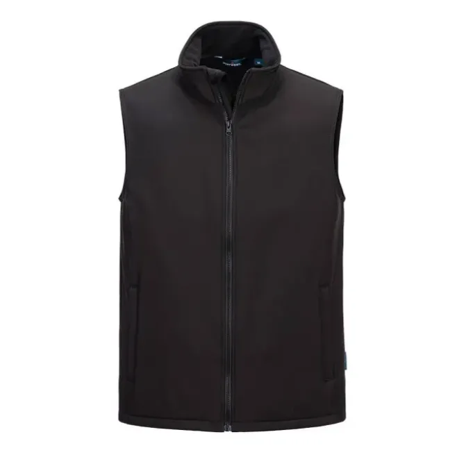 Gilet da Lavoro Softshell Impermeabile Zip Intera Portwest TK22