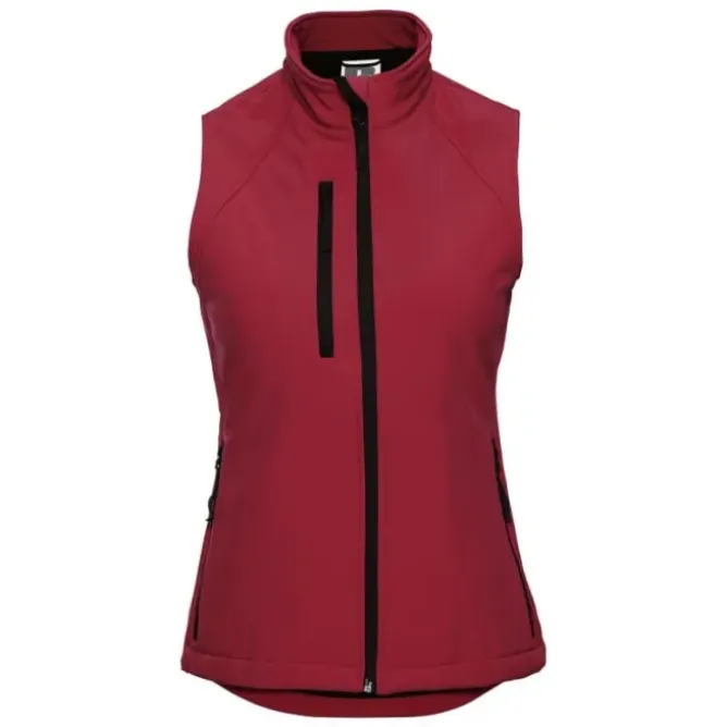 Gilet Da Lavoro Softshell Stretch da Donna Russell - JE141F