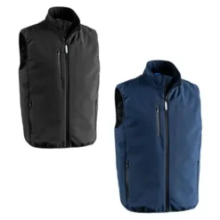 Gilet da Lavoro Sottozero Softshell Imbottito Impermeabile AZ400