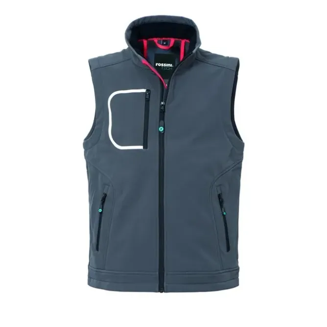 Gilet da Lavoro Stretch Softshell Rossini Zack HH654