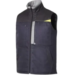 Gilet da Lavoro Trapuntato Multitasche Metal Free Lemon Shake Molinel 0822.2667.159