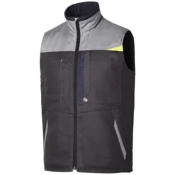 Gilet da Lavoro Trapuntato Multitasche Metal Free Lemon Shake Molinel 0822.2667.159