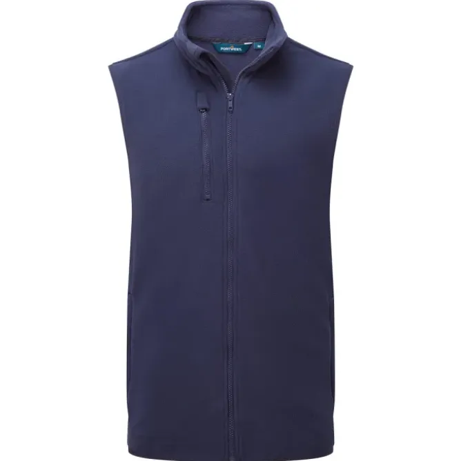 Gilet in Pile da Lavoro Multitasche Portwest F417