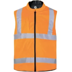 Gilet Reversibile Sparco ad Alta visibilità Multitasche Imbottito - Reverside