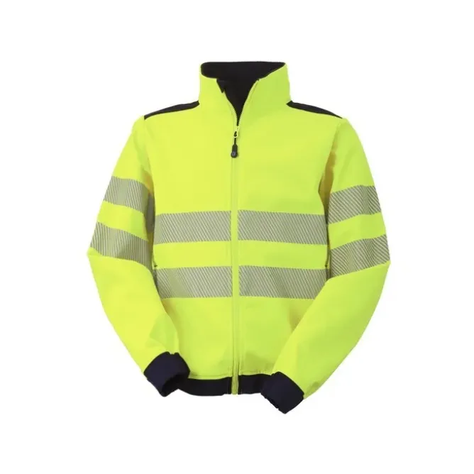 Giubbotto da Lavoro Alta Visibilità Stretch Rossini Softshell Hi-Vis HH236