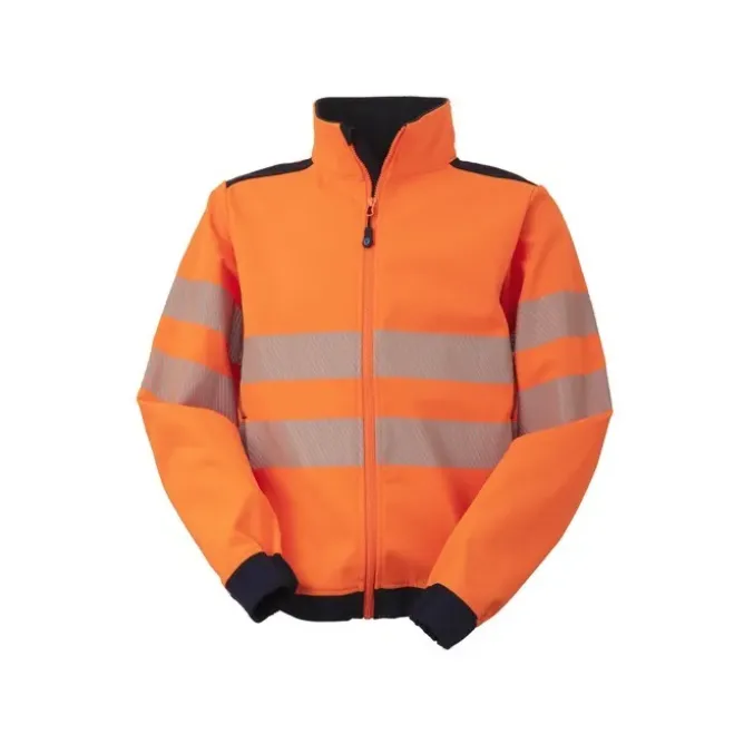 Giubbotto da Lavoro Alta Visibilità Stretch Rossini Softshell Hi-Vis HH236