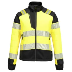 Giubbotto da Lavoro Alta Visibilità Multitasche Impermeabile Stretch da Donna Portwest T171