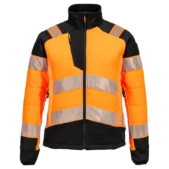 Giubbotto da Lavoro Alta Visibilità Multitasche Impermeabile Stretch da Donna Portwest T171