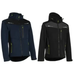 Giubbotto da Lavoro Multitasche Stretch con Capuccio P&P Loyal Softshell Fortis Flex FRX5A 426