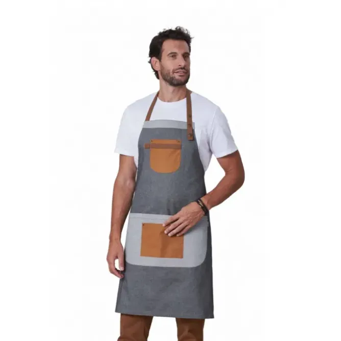 Grembiule con Pettorina da Lavoro Unisex Stretch Horeca Siggi Elvis 28PZ0522/00