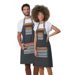 Grembiule con Pettorina da Lavoro Unisex Stretch Horeca Siggi Slash 28PZ0520/00