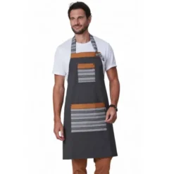 Grembiule con Pettorina da Lavoro Unisex Stretch Horeca Siggi Slash 28PZ0520/00