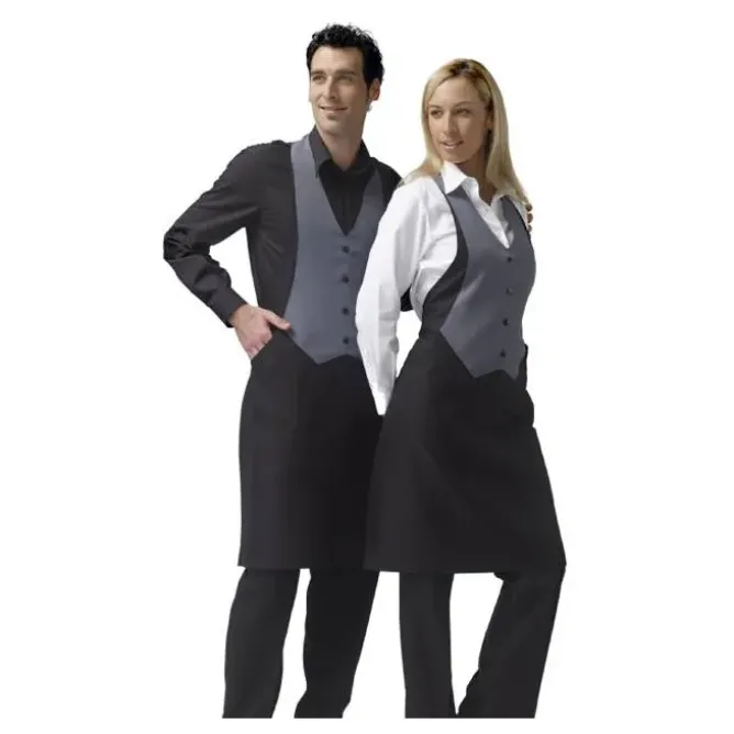 Grembiule con pettorina unisex Bologna Siggi antimacchia e ingualcibile - 28PZ0010/00-9001