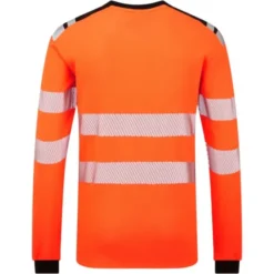 Maglia da Lavoro Portwest FR736 Alta Visibilità Manica Lunga Ignifuga