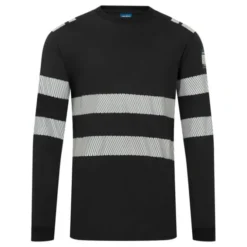 Maglia da Lavoro Portwest FR732 Alta Visibilità Manica Lunga Ignifuga