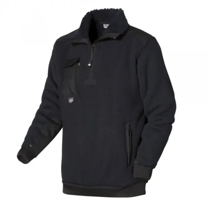 Maglione zip corta da Lavoro Multitasche Molinel New Scandik 1703.6095.026