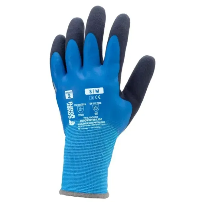 5 Paia - Guanti Da Lavoro Coverguard In Lattice Eurowinter 1WILF0 Antifreddo