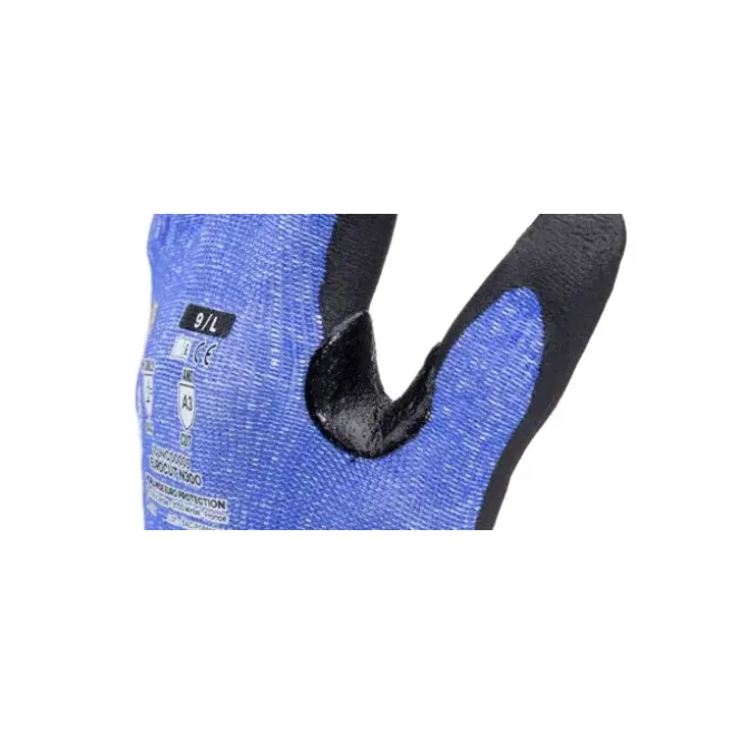 5 Paia - Guanti Da Lavoro Coverguard In Nitrile Eurocut 1CUNC00 Antitaglio