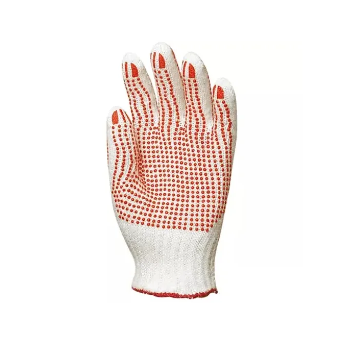 12 Paia - Guanti Da Lavoro Coverguard In Cotone Eurostrong MO4350 Rischi Meccanici