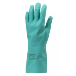 10 Paia - Guanti Da Lavoro Coverguard In Nitrile Eurochem MO5520 Rischio Chimico