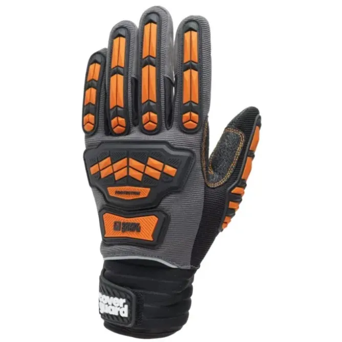 5 Paia - Guanti Da Lavoro Coverguard Eurostrong 1MEHI00 Rischi Meccanici