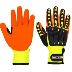 12 Paia - Guanti da Lavoro Grip Anti Impatto - A721 Portwest