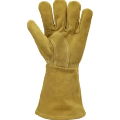 12 Paires - Gants De Travail Coverguard En Cuir Euroweld 1WEL330 Soudeur