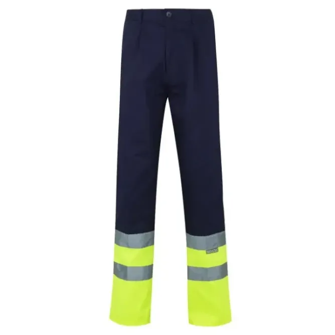 Pantalone bicolore da Lavoro Alta Visibilità Multitasche Velilla 158