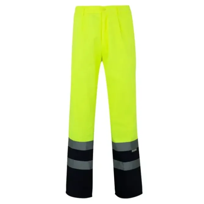 Pantalone bicolore da Lavoro Alta Visibilità Multitasche Velilla 158