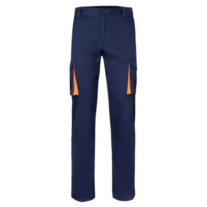 Pantalone bicolore da Lavoro Stretch Multitasche Velilla 103024S