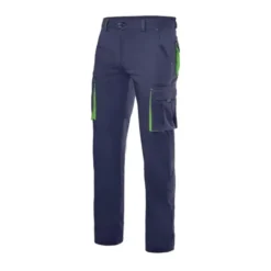 Pantalone bicolore da Lavoro Stretch Multitasche Velilla 103024S