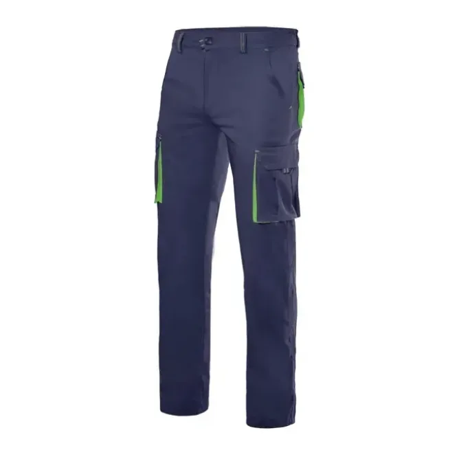 Pantalone bicolore da Lavoro Stretch Multitasche Velilla 103024S