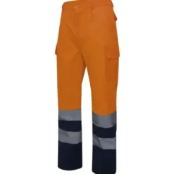 Pantalone bicolore da Lavoro Alta Visibilità Multitasche Velilla 303001