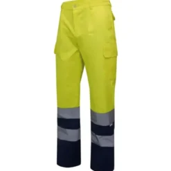 Pantalone bicolore da Lavoro Alta Visibilità Multitasche Velilla 303001