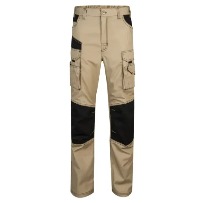 Pantalone bicolore da Lavoro Multitasche Velilla 103011B