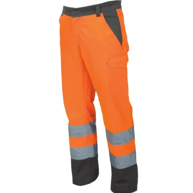 Pantalone bicolore da lavoro Alta Visibilità Multitasche Payper Charter Polar