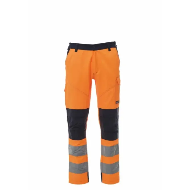 Pantalone bicolore da lavoro Alta Visibilità Multitasche Payper Charter Tech