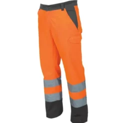 Pantalone bicolore da lavoro Alta Visibilità Multitasche Payper Charter Winter AY 7596