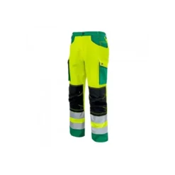Pantalone con ginocchiere da Lavoro Alta Visibilità Multitasche Molinel Roady 12ROPNPGJF/MA