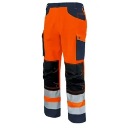 Pantalone con ginocchiere da Lavoro Alta Visibilità Multitasche Molinel Roady 12ROPNPGJF/MA