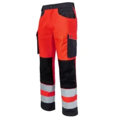 Pantalone con ginocchiere da Lavoro Alta Visibilità Multitasche Molinel Roady 12ROPNPGJF/MA