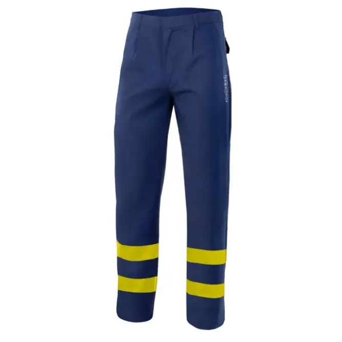 Pantalone da Lavoro Alta Visibilità Ignifugo Antistatico Multitasche Velilla 603002