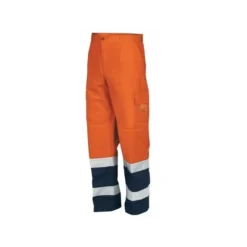Pantalone da lavoro Alta visibilità Issa Line Hi-vis Fustagno 8532