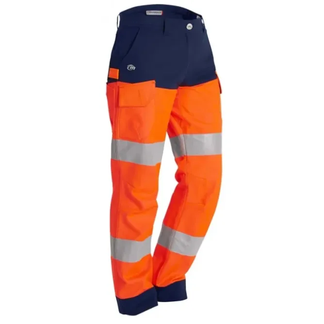 Pantalone da Lavoro Alta Visibilità Multitasche Molinel Luklight Lady 2486.2351.158